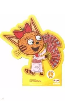 Деревянный фигурный пазл Карамелька, 38 деталей