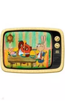 Деревянный фигурный пазл Винни-Пух