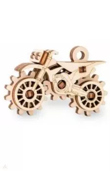 Деревянный конструктор-брелок Эвик. Кроссбайк