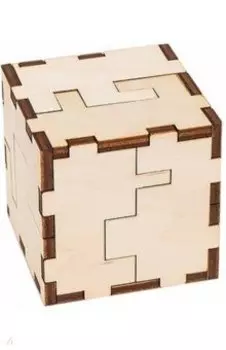 Деревянный конструктор, головоломка Cube 3D puzzle