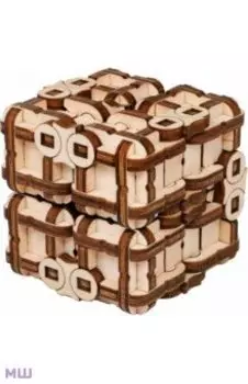 Деревянный конструктор, головоломка Метаморфик Куб