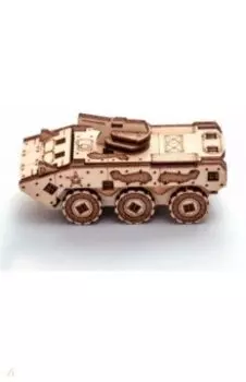 Деревянный конструктор, сборная модель БТР