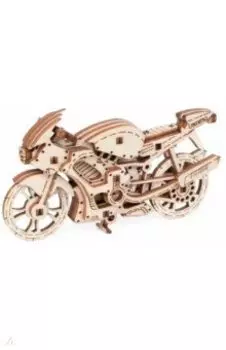 Деревянный конструктор, сборная модель Мотоцикл Лекс