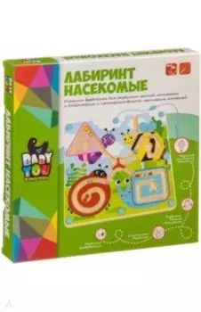 Деревянный лабиринт "Насекомые" (ВВ4009)