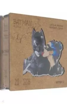 Деревянный пазл с двухслойной крышкой Бэтмен, 172 детали