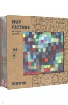 Деревянный пазл с двухслойной крышкой Майская картина, 160 деталей
