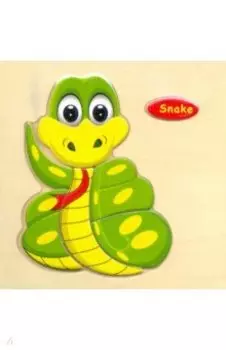 Деревянный пазл "Змейка" (79078)