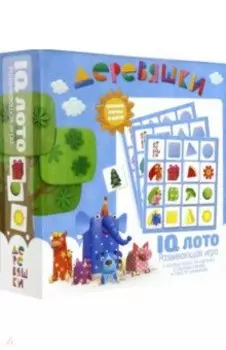 Деревяшки. Настольная игра. IQ-лото (06472)