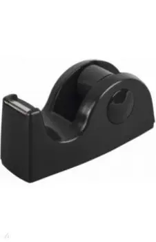 Диспенсер для клейкой ленты настольный, черный (440142)