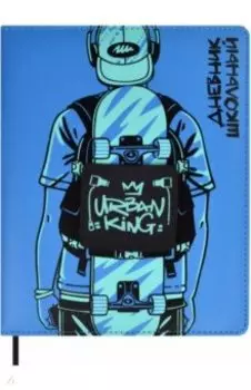 Дневник школьный Скейтбордист, 48 листов