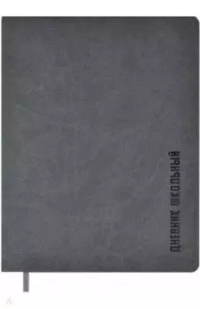 Дневник школьный Темно-серый, 48 листов