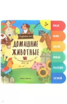 Домашние животные. Книжка-развивайка