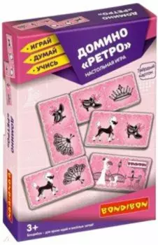 Домино "Ретро" - настольная игра (ВВ3908)