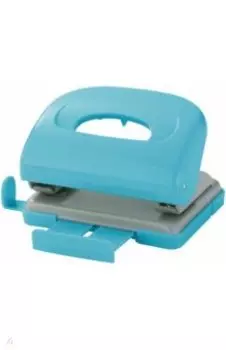 Дырокол, 16 листов, синий