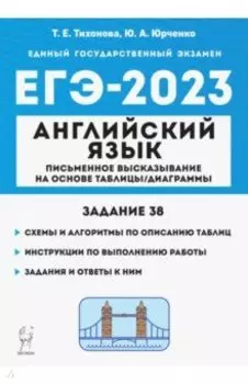 ЕГЭ 2023 Английский язык. Письменное высказывание на основе таблицы / диаграммы (задание 38)