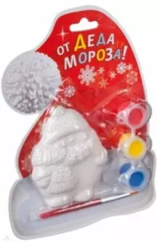 Елочное украшение Дед Мороз. Шапка Деда Мороза