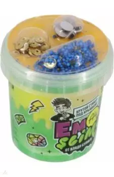 Emoji-slime зеленый. Влад А4