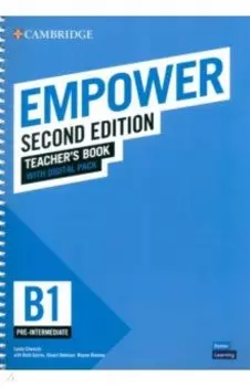Empower. Pre-intermediate. B1. Second Edition. Teacher's Book with Digital Pack