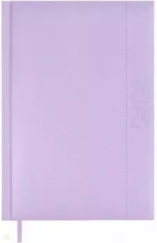 Ежедневник датированный на 2024 год Плонже эконом, сиреневый, А5, 176 листов