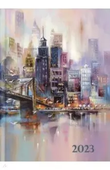 Ежедневник датированный Облик города, А5, 160 листов