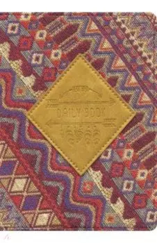 Ежедневник недатированный 160 листов, А6 "Folk" (AZ721/bordo)