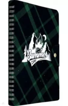 Ежедневник недатированный, 96 листов, А5, Cozy, зеленый, мягкий (AZ900/green)