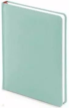 Ежедневник недатированный А6+ "VELVET, ЗЕФИРНО-МЯТНЫЙ" (3-495/36)