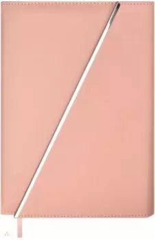 Ежедневник недатированный Аппрет. Розовый, А5, 160 листов