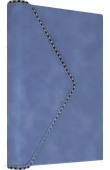 Ежедневник недатированный "Бейбискин" (160 листов, А5, голубой) (50381)