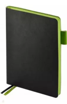 Ежедневник недатированный Boston, черный, А5, 136 листов