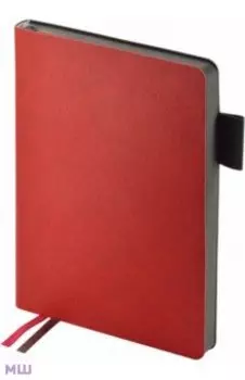 Ежедневник недатированный Boston, красный, А5, 136 листов