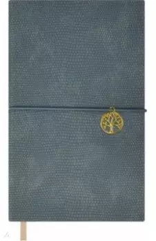 Ежедневник недатированный Escalada. Снейк, серый, 120 листов, А6