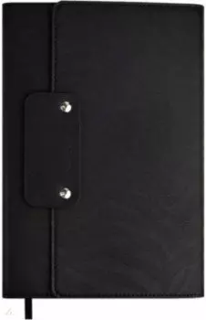 Ежедневник недатированный Матлассе, черный, А5, 160 листов