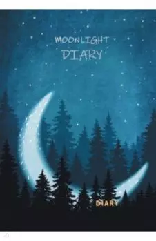 Ежедневник недатированный Moonlight, А5, 128 листов