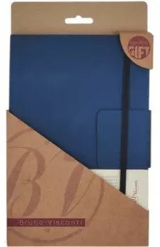 Ежедневник недатированный на резинке Zenith, темно-синий, А5, 136 листов