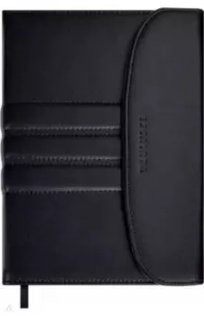 Ежедневник недатированный Плезир, черный, А5, 160 листов