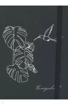 Ежедневник недатированный с наклейками (128 листов, А5), ПТИЦА И РАСТЕНИЕ (128-0453)