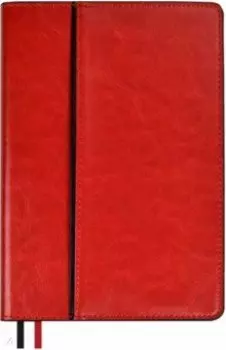Ежедневник недатированный Сариф, красный, А5, 160 листов