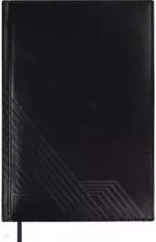 Ежедневник недатированный Сарифа эконом, черный, А5, 160 листов