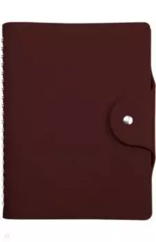 Ежедневник недатированный Torino, бордовый, А5, 136 листов