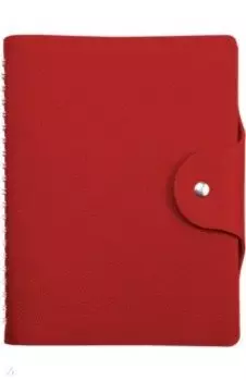 Ежедневник недатированный Torino, красный, А5, 136 листов