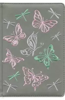 Ежедневник недатированный ВИННЕР ГРАФИТОВЫЙ, вышивка (47727)