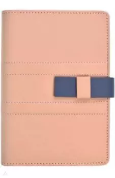 Ежедневник-органайзер недатированный Аппрет. Розовый, А6+, 120 листов