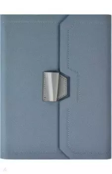 Ежедневник-органайзер недатированный, Джут голубой, 120 листов, А5+