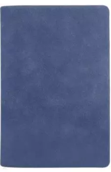 Ежедневник полудатированный Soft, 160 листов, А5, синий