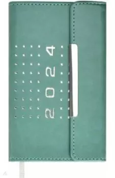 Еженедельник датированный на 2024 год Гоутскин, зеленый, 64 листа