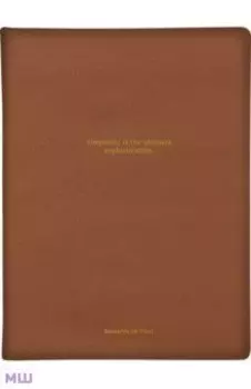 Еженедельник датированный на 2024 год Leonardo, карамельный, 88 листов