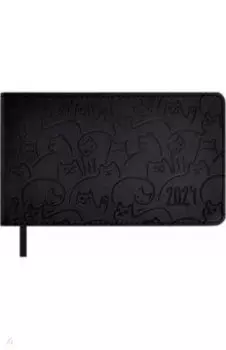 Еженедельник датированный на 2024 год Виннер, черный, 64 листа