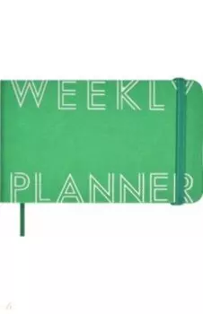 Еженедельник недатированный Виннер, зеленый, 80 листов