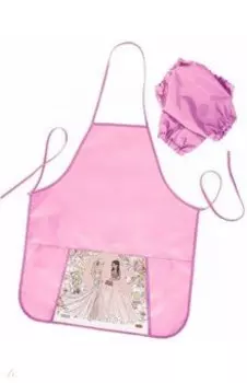 Фартук для труда Красотки, с карманом